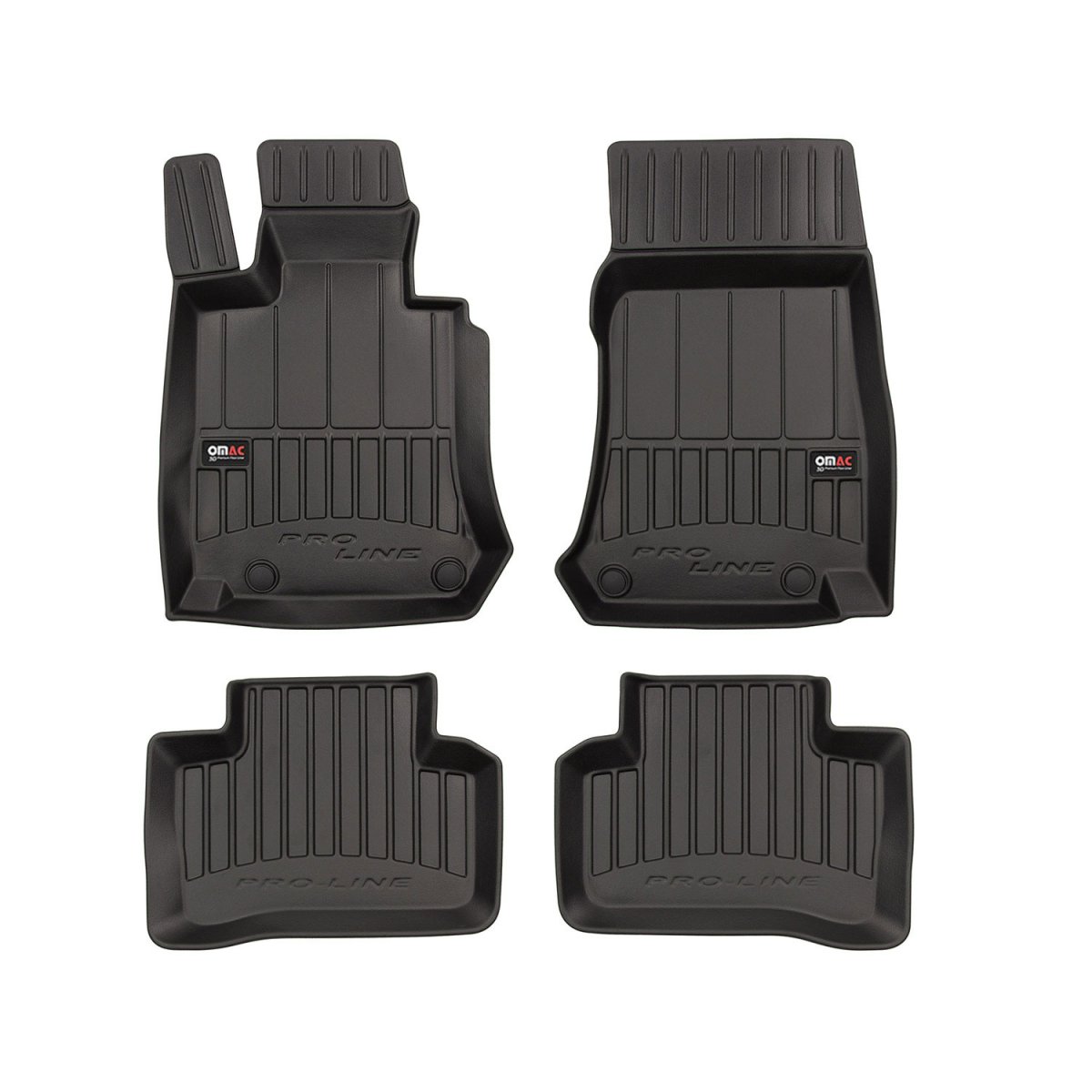 Mercedes GLC Floor Mat - Omac - Proline Premium TPE - Black - '15-'22 Mercedes GLC Floor Mat - Omac - Proline Premium TPE - Black - '15-'22